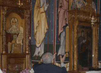 Catavasii la Bunavestire, cântate de Cuviosul Gherontie