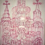 Una din chilii a luat foc