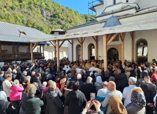 Parastasul de şase ani pentru Cuviosul Gherontie