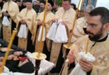 Am ratat întâlnirea cu Cuviosul la înmormântarea lui Cuviosul Gherontie de la Tismana
